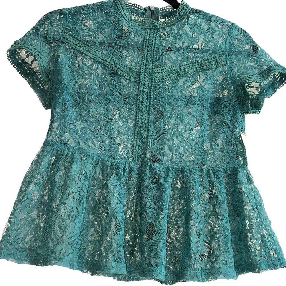 Vintage Floral knitted Top Forest Fairy